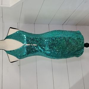 Vintage Sequined Cocktail Dress